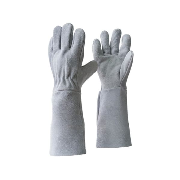 Luva de Raspa com Reforço - Longa 20cm