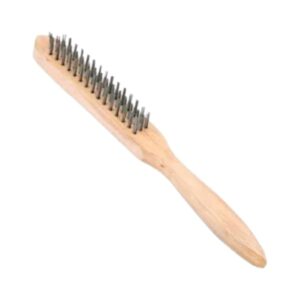 Escova de Aço com Cabo – 3 Fileiras (Aço Carbono)