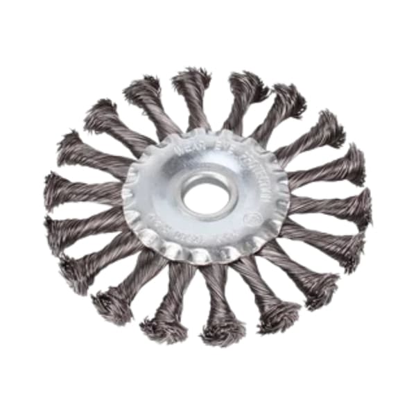 Escova de Aço Circular Trançado 178 x 13 mm (7")
